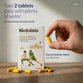 Image 4 for BioJoints - Glucosamine Chondroitin complex with Boswellia Serrata, Turmeric & Hyaluronic Acid, 1300mg 60 tablets