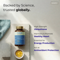 Image 2 for CoQ10 300mg High Strength Ubiquinone, Naturally Fermented for Energy & Heart Health 90 Capsules