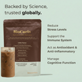 Image 2 for BioCuria Premium Mushroom Coffee with Adaptogens & Vitamin B5 for Energy & Focus 240 g