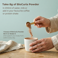 Image 4 for BioCuria Premium Mushroom Coffee with Adaptogens & Vitamin B5 for Energy & Focus 240 g