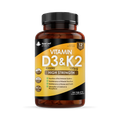 Image 1 for Vitamin D3 & K2 Tablets 365 Tablets