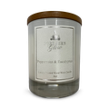 Image 1 for Scented Wood Wick Candle - Peppermint & Eucalyptus
