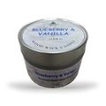 Image 1 for Scented Wood Wick Candle - Blueberry & Vanilla