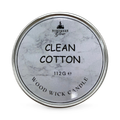 Image 1 for Scented Wood Wick Candle - Clean Cotton