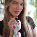 Image 3 for Contoured Sleep Mask White Cherries