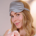 Image 3 for Satin Sleep Mask Grey