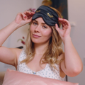 Image 3 for Satin Sleep Mask Black Wink