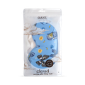 Image 3 for Cloud Padded Satin Sleep Mask Butterflies