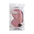 Image 3 for Cloud Padded Satin Sleep Mask Mocha Bows