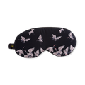Image 1 for Cloud Padded Satin Sleep Mask Moonlit Cranes