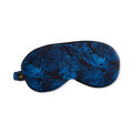 Image 1 for Cloud Padded Satin Sleep Mask Palm Noir