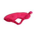 Image 2 for Cloud Padded Satin Sleep Mask Scarlett