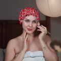 Image 3 for Shower Cap - Shower Cap Strawberry