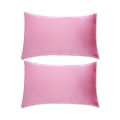Image 1 for Soft Satin Pillowcase Set - Blush