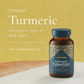 Image 3 for Organic Turmeric, Ginger & Black Pepper Extract Capsules - 120's 120 Capsules