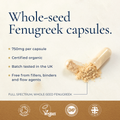 Image 5 for Organic Fenugreek Capsules 120 Capsules