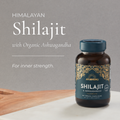 Image 3 for Shilajit Extract & Organic Ashwagandha - 60 Capsules