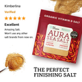 Image 2 for Aura Sea Salt - Organic Vitamin D Celtic Salt - Cayenne & Paprika - 80g