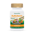Image 1 for Animal Parade® GOLD Multivitamin Children's Chewables - Orange Flavour, 60 Chewable Tablets