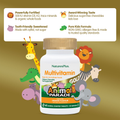 Image 4 for Animal Parade® GOLD Multivitamin Children's Chewables - Orange Flavour, 60 Chewable Tablets