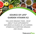 Image 5 for Source of Life Garden Organic Vitamin K2 120 Mcg 60 Vegan Capsules