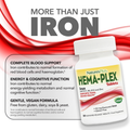 Image 5 for Hema-Plex Iron with Vitamin B, C & Zinc - NaturesPlus Hema-Plex 30 Tablets