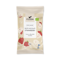 Image 1 for Organic Raw White Chocolate Strawberry 8 x 50g