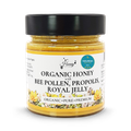 Image 1 for Organic Honey with Bee Pollen, Propolis & Royal Jelly 300g