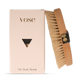 Image 1 for 100% Horse Hair Body Brush - Black Rose