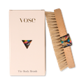 Image 1 for 100% Horse Hair Dry Body Brush - Tulip
