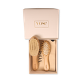 Image 1 for 100% Goat Hair & Bamboo Baby Brush Set
