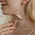 Image 3 for Face Roller - Jade Roller - Natural Stone - Rose Quartz