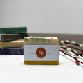Image 5 for Shower Ritual Set – Handwoven Exfoliating Mitt (Loofah) & Bloom Soap Bar - Orange