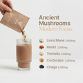 Image 4 for Lion's Mane, Reishi, Cordyceps Superblend - 12,400mg Mushrooms - Chocolate Flavoured - 30 Servings