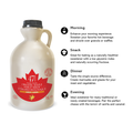 Image 3 for 47¬∞ North Canadian Organic Maple Syrup Single Source Grade A Amber Rich 1l