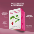 Image 2 for Raspberry Leaf & Peppermint Herbal Tea - 20 Tea Bags