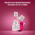 Image 5 for Raspberry Leaf & Peppermint Herbal Tea - 20 Tea Bags