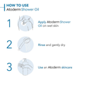 Image 5 for Atoderm Shower Oil, Body Wash 200ml