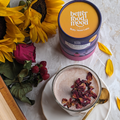 Image 4 for Ruby Moon Latte - Rose & Beetroot Ashwagandha Powder Latte Mix with Magnesium Glycinate 100g