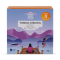 Image 1 for Wellness Collection Box 15 tea bags - Assorted Masala Chai, Turmeric, Ginger, Ashwagandha, Moringa, Tulsi Herbal Tea Blends