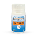 Image 1 for Schuessler Calc Sulph No. 3 125 Tablets