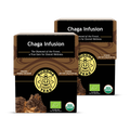Image 1 for Organic Chaga Mushroom Infusion 2 x 27g Boxes