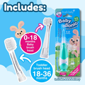 Image 3 for BabySonic Toothbrush Teal 0-3 years