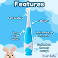 Image 3 for BabySonic Toothbrush Blue 0-3 years