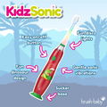 Image 4 for KidzSonic Dinosaur Battery Toothbrush 3+ years