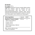 Image 5 for AviEnzyme DigeZyme Enzyme complex 250 mg 60 capsules