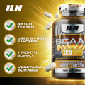 Image 5 for BCAA Tablets - 2,400mg per Serving - 120 Vegetarian Tablets