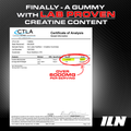 Image 4 for Creatine Gummies - 6,000mg Creatine Monohydrate per Serving - 90 Vegan Gummies (Strawberry Flavour)