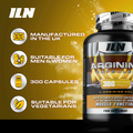 Image 5 for L Arginine Capsules - 2,600mg per Serving with Added Glutamine - 300 Vegetarian Capsules