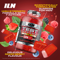 Image 4 for Test Xtreme Gummies - Testosterone Supplements for Men - 120 Vegan Gummies (Berry Flavour)